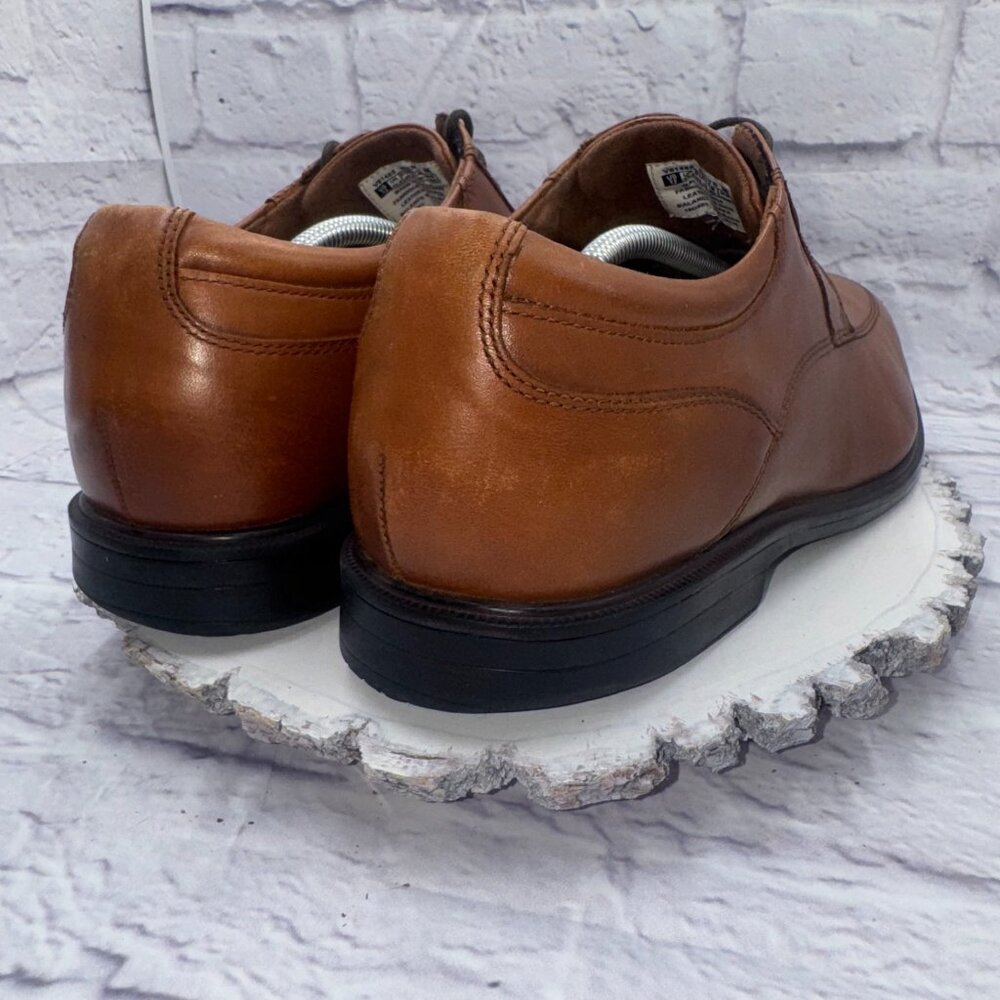 Rockport Hydro-Shield Waterproof Men's Oxford Leather Shoes Sz 12 Brown - Picture 6 of 12